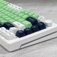 GMK Mint 104+69 SA Profile ABS Doubleshot Keycaps Set for Cherry MX Mechanical Gaming Keyboard